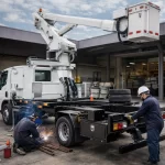 ¿Cómo adecuar un vehículo para trabajo en altura con plataforma hidráulica?